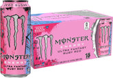 Monster Energy Ultra Fantasy Ruby Red, Sugar Free Energy Drink, 16 Ounce | Pack of 15