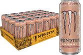Monster Energy Ultra Peachy Keen, Sugar Free Energy Drink, 16oz | Pack of 24