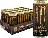 Java Monster Café Latte, Coffee + Energy Drink, 15 Ounce | Pack of 12