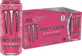 Monster Energy Ultra Rosa, Sugar Free Energy Drink, 16 Ounce | Pack of 15