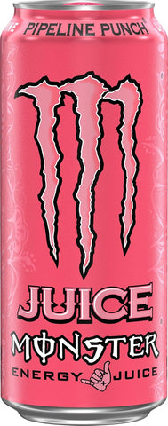 Monster Energy Juice Pipeline Punch, Energy Drink, 16 Ounce | Energy + Juice, Pack of 15