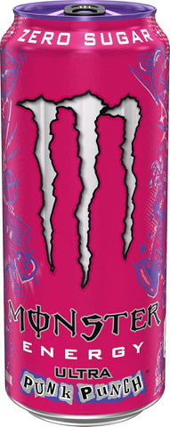 Monster Energy Ultra Punk Punch, Sugar Free Energy Drink, 16 Ounce (Pack of 15)
