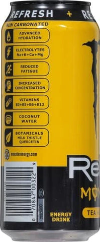 8 Pack - Monster Rehab - Tea + Lemonade + Energy - 15.5oz.