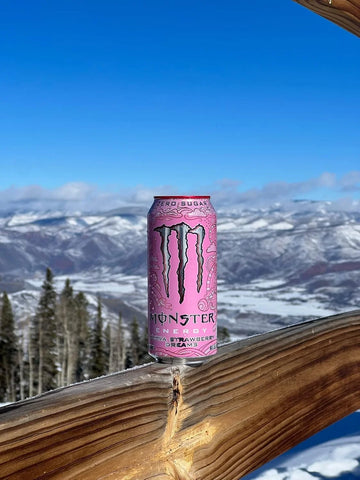 Monster Energy Ultra Strawberry Dreams, Sugar Free Energy Drink, 16 Ounce | Pack of 15