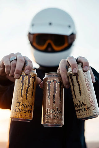 Monster Energy Java Monster Variety Pack - Mean Bean, Loca Moca, Salted Caramel, Coffee + Energy Drink, 15 Oz (12 Pack)